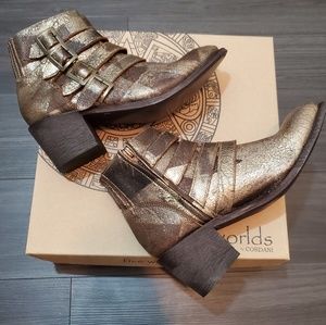 Five Worlds by Cordani Sancho Bronze Booties